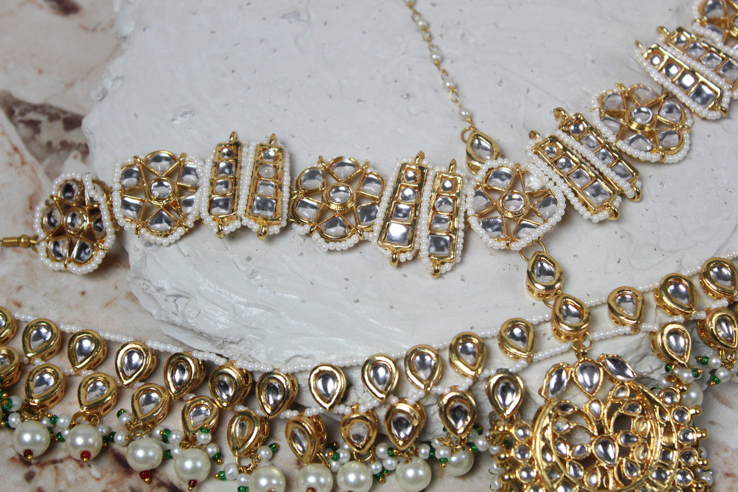 Parnika Double-Layer Sheesh Patti in Gold