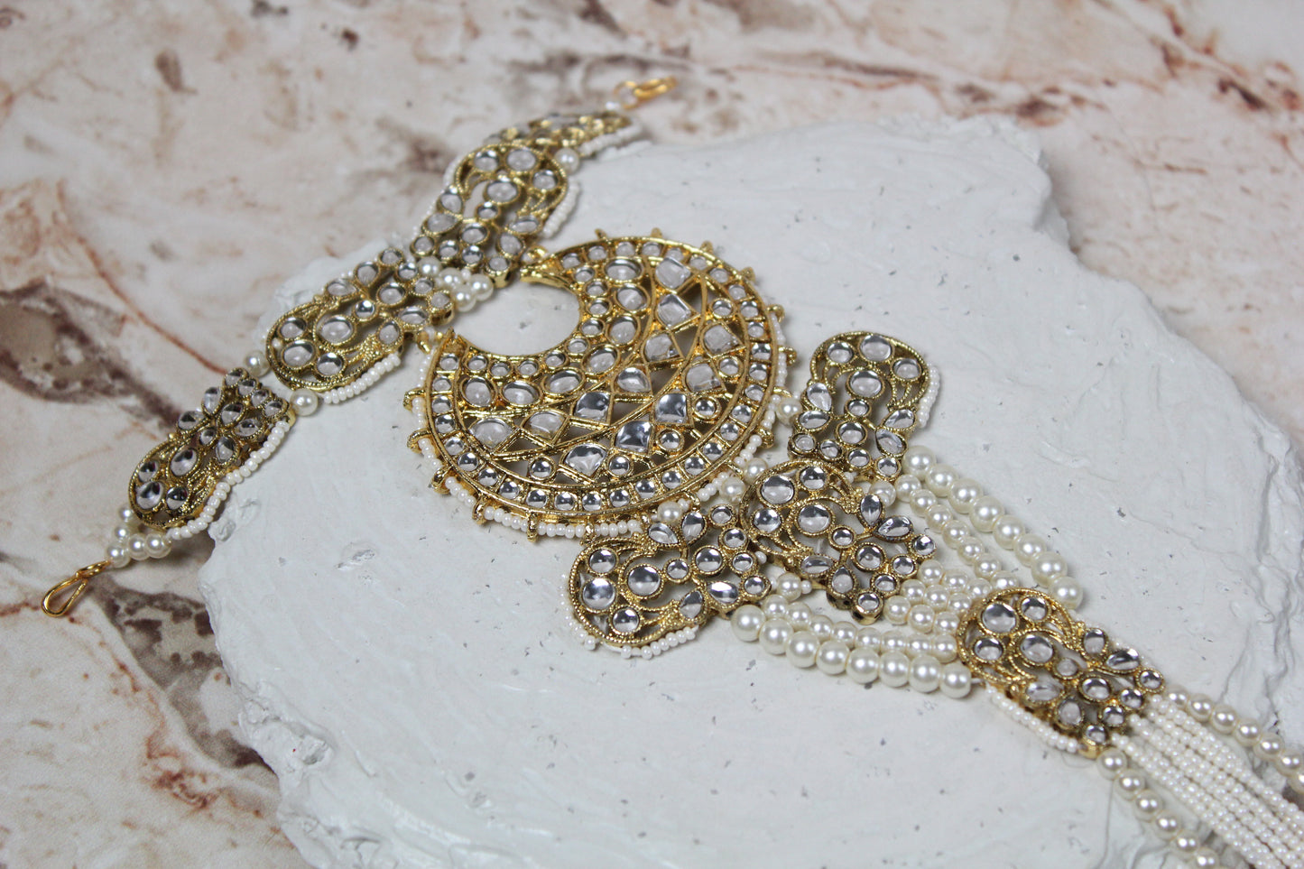 Nabela Hair Choti (Braid Accessory) in Gold