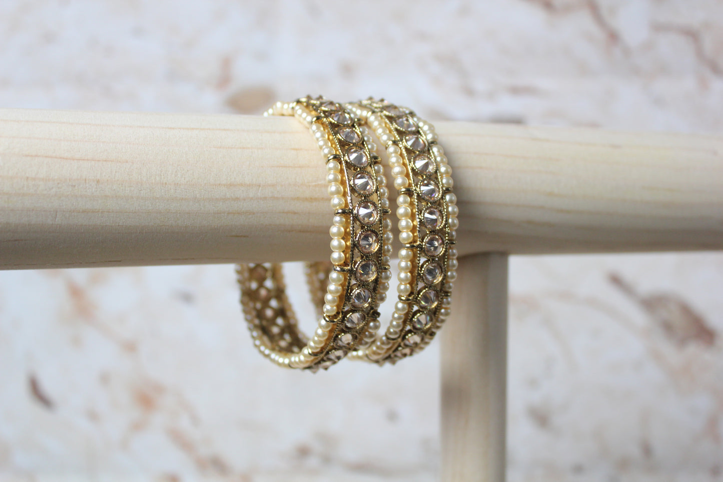Nama Bangles in Gold