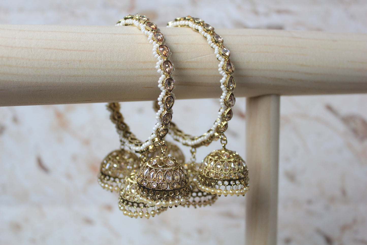 Zama Bangles in Gold