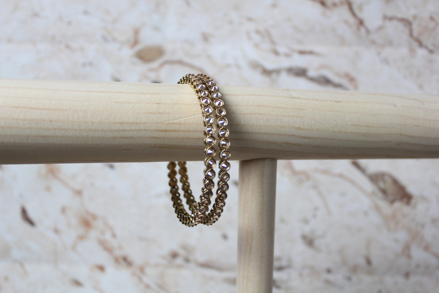 Razia Bangles in Gold