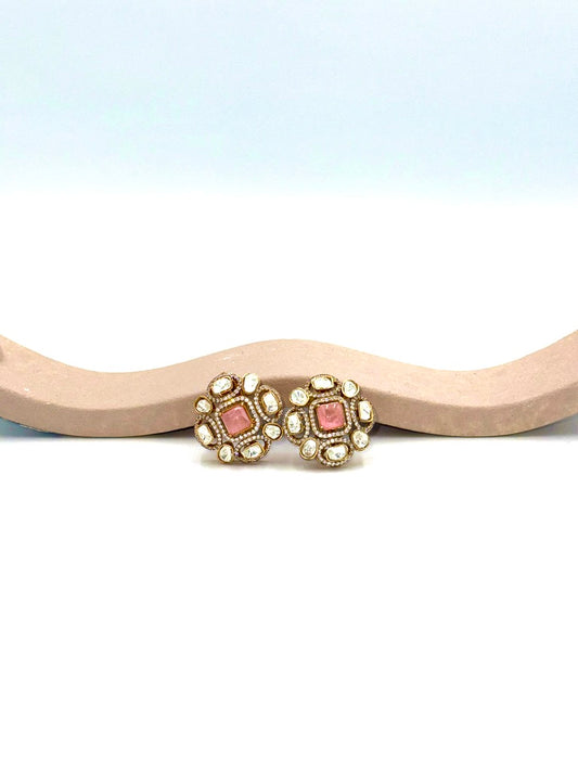 Ira Earrings in Pink