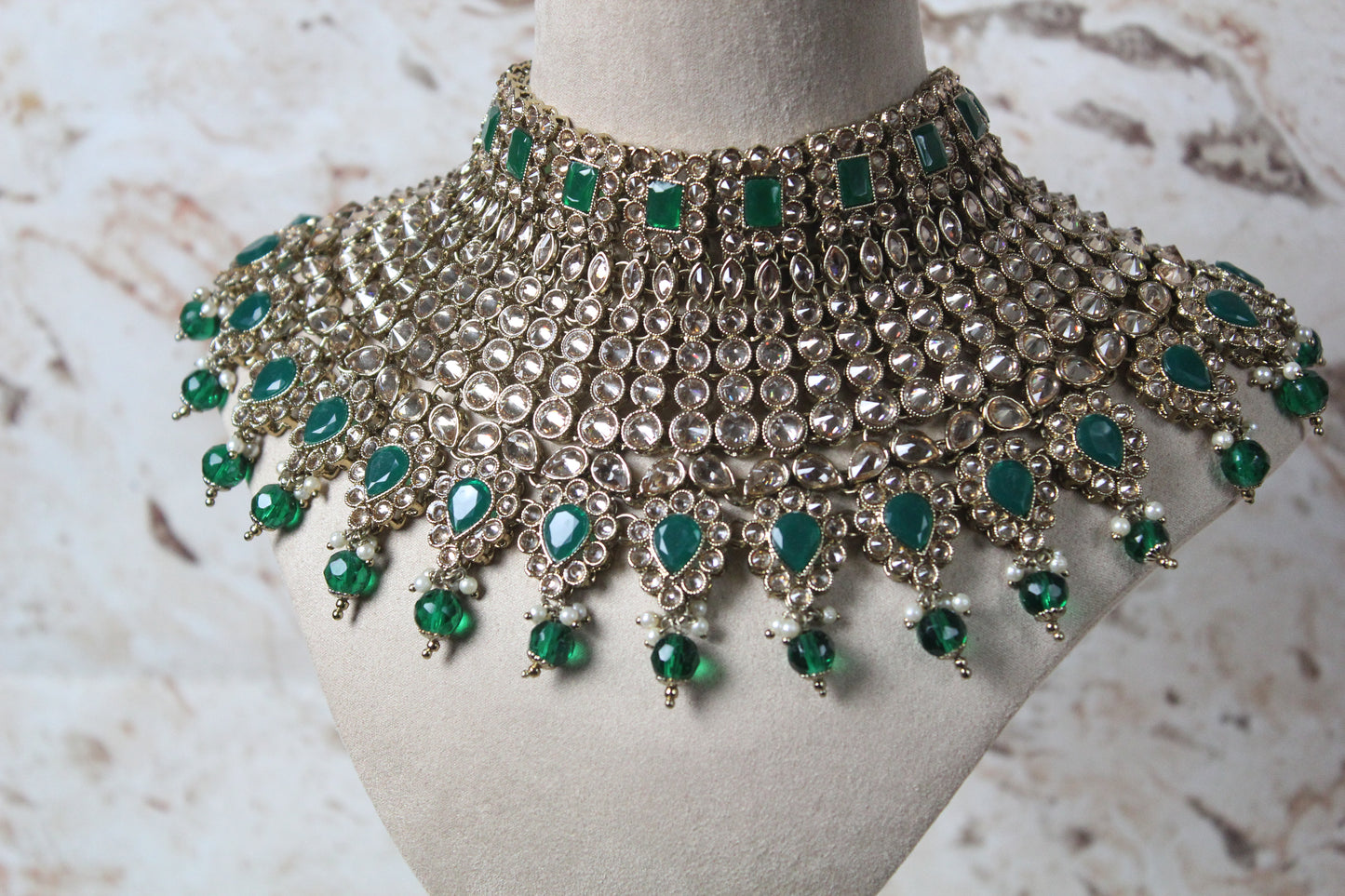 Shaila Bridal Set in Green