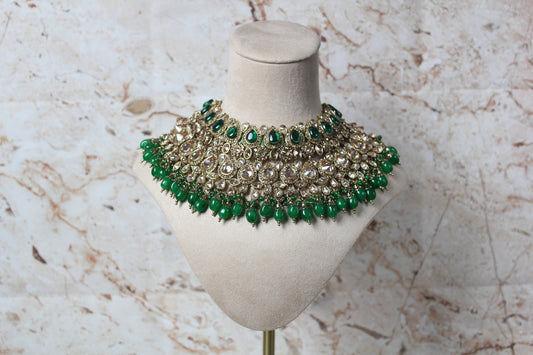 Latika Bridal Set in Green