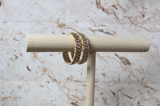 Nama Bangles in Gold